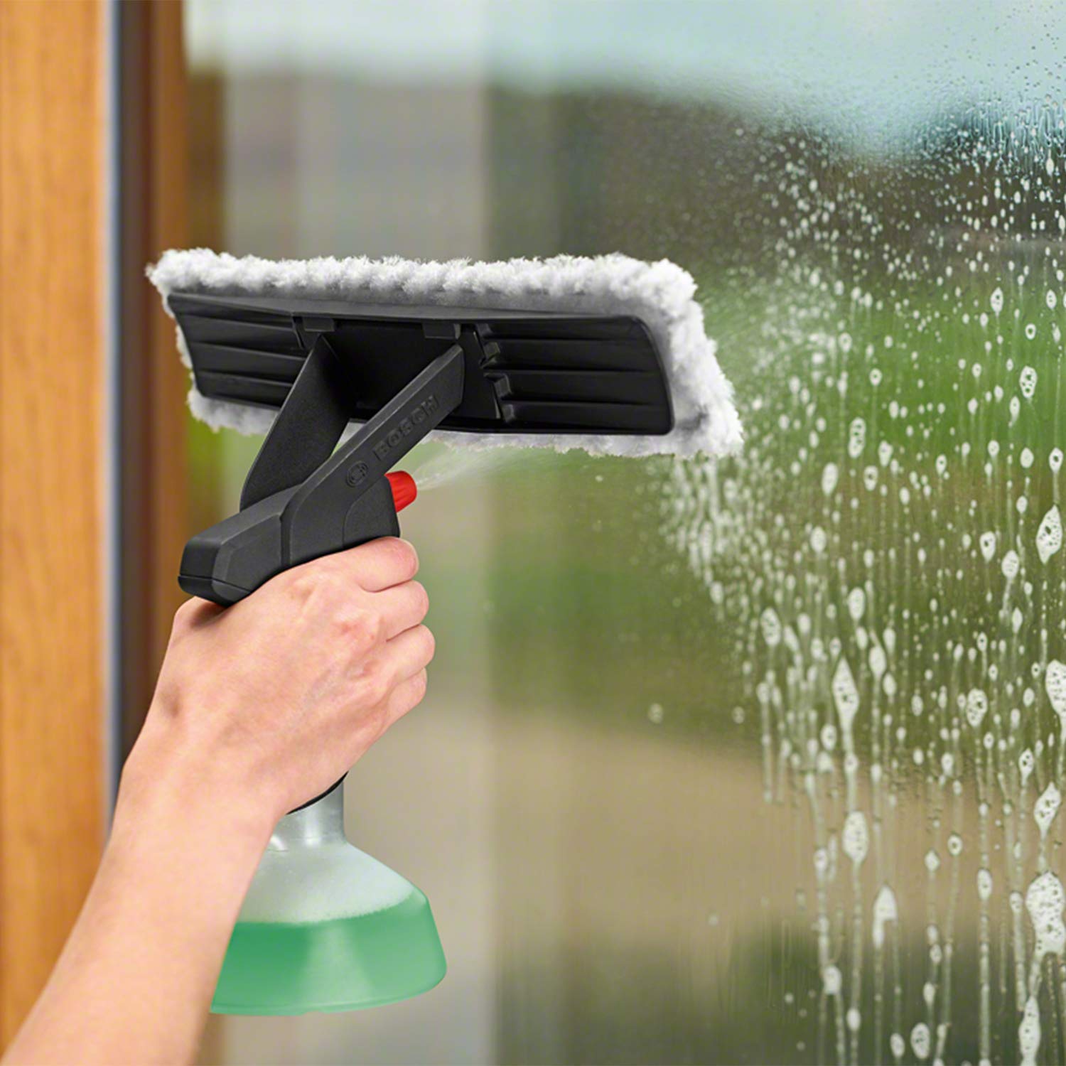 Bosch GlassVAC Cordless Window Vacuum Cleaner – Open Box, Rechargeable Battery, Streak-Free Cleaning - Image 4