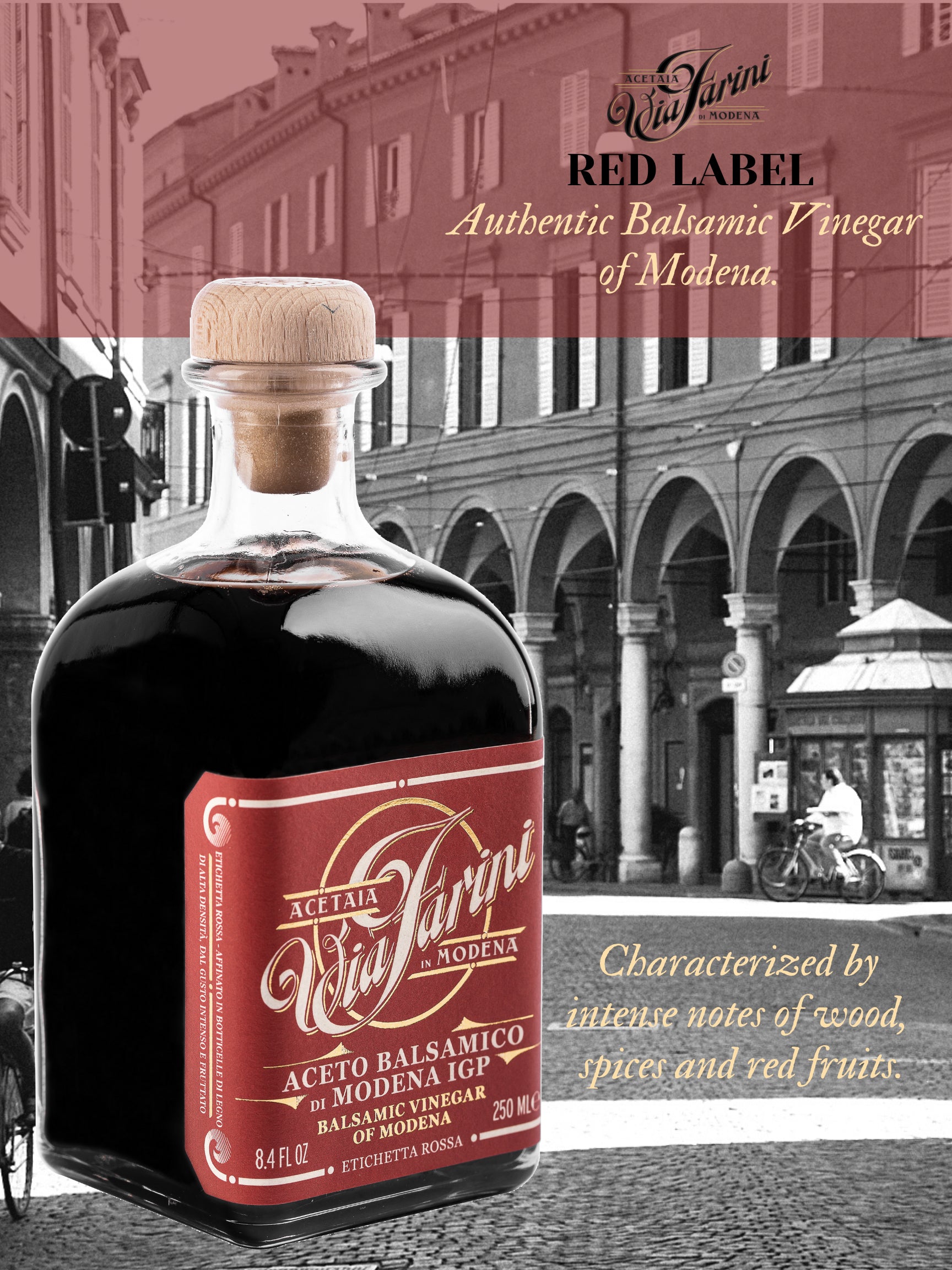 Via Farini Balsamic Vinegar of Modena - Red Label - Image 4
