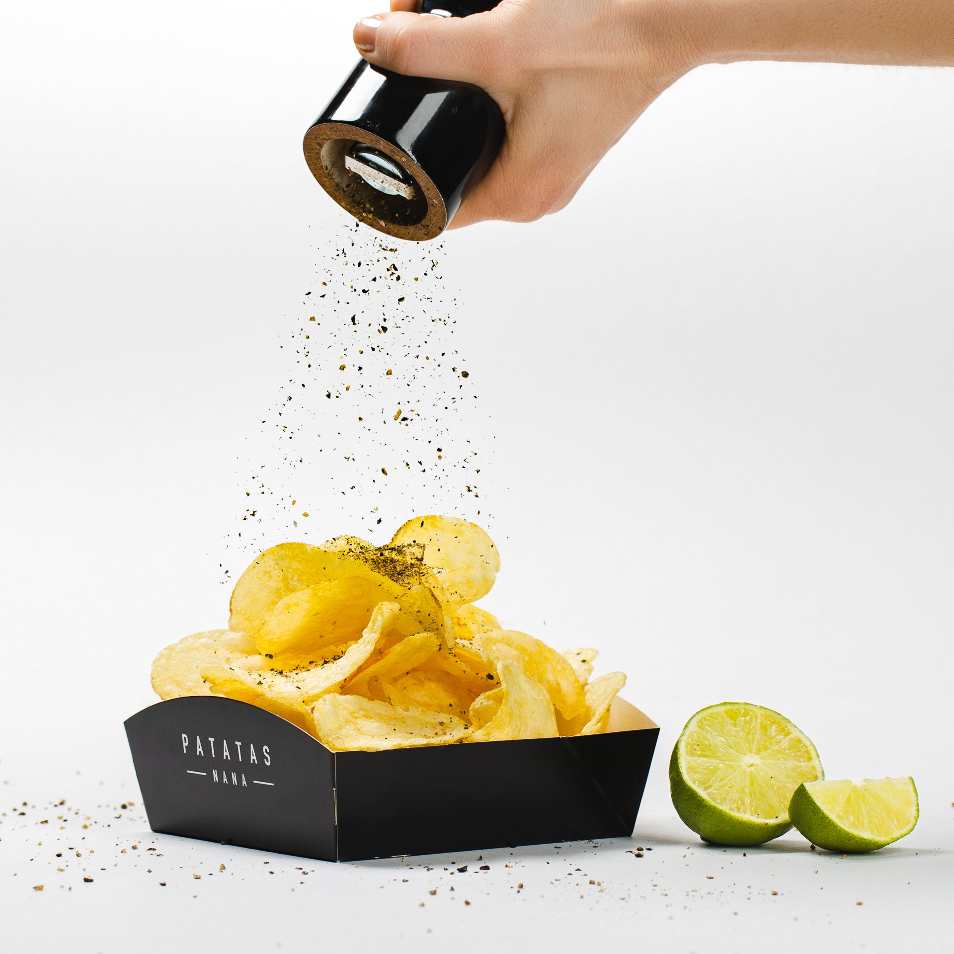 Black Truffle Potato Chips 100g - Patatas Nana - Image 3