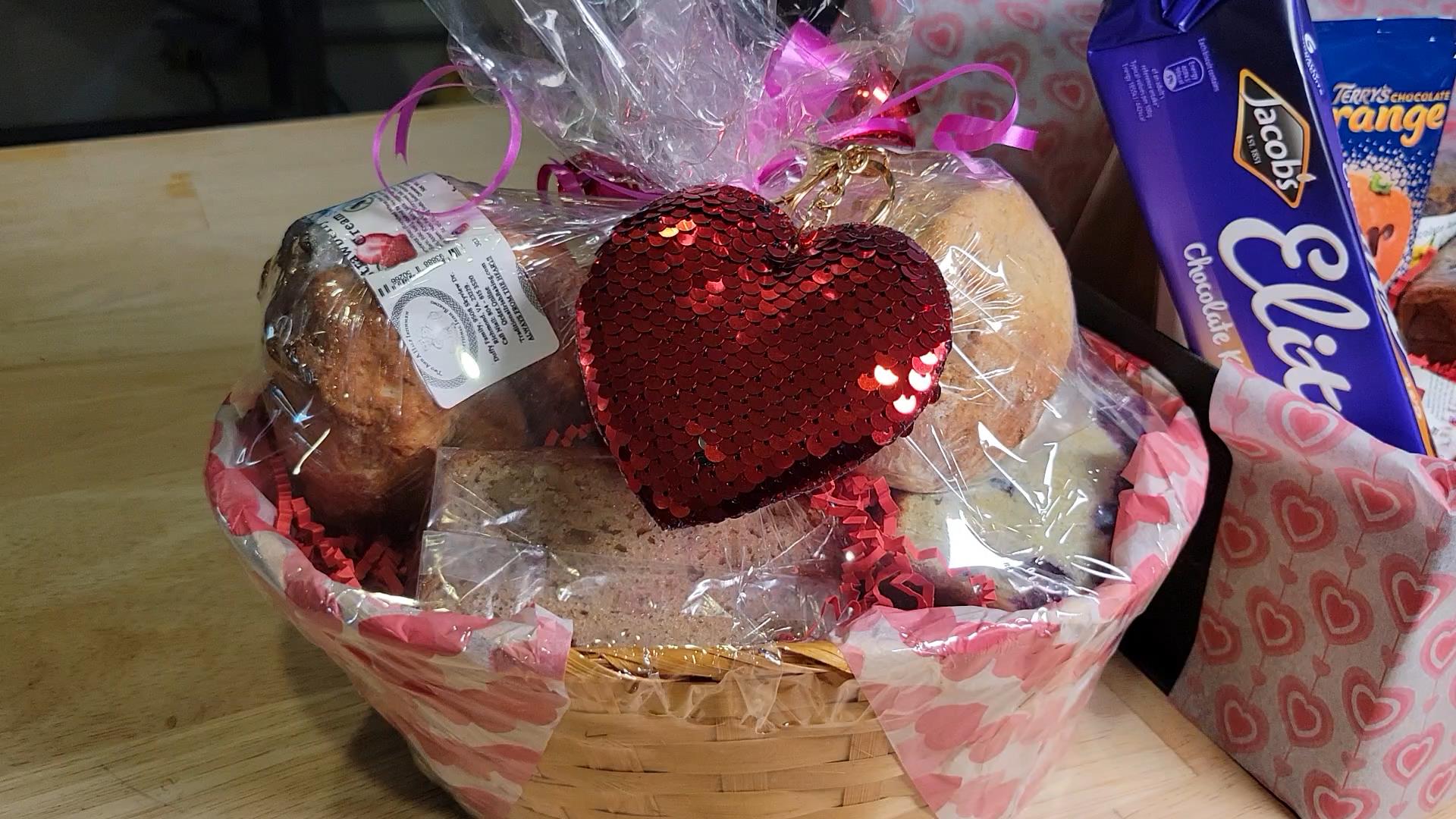 Sweetheart Valentine’s Basket - Gluten free - Image 2